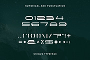 Kendburg Futuristic Font, a Sans Serif Font by Artiveko (Thumbnail 2 of 4)