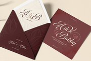 Amoura - Elegant Luxury Script Font, a Script Font by Sensatype (Thumbnail 6 of 13)
