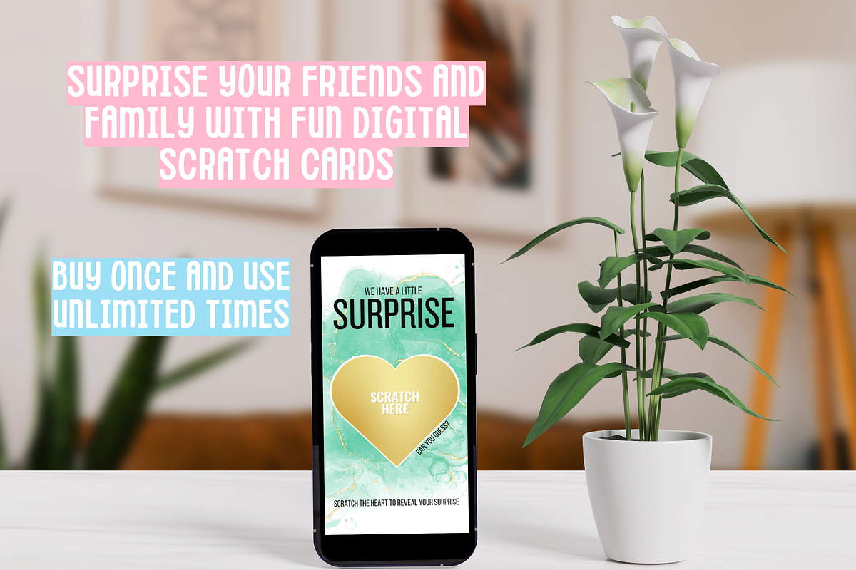 Big Brother Reveal Scratch Card, a Marketing Template by SunshineStudioBoutique (Photo 6 of 7)