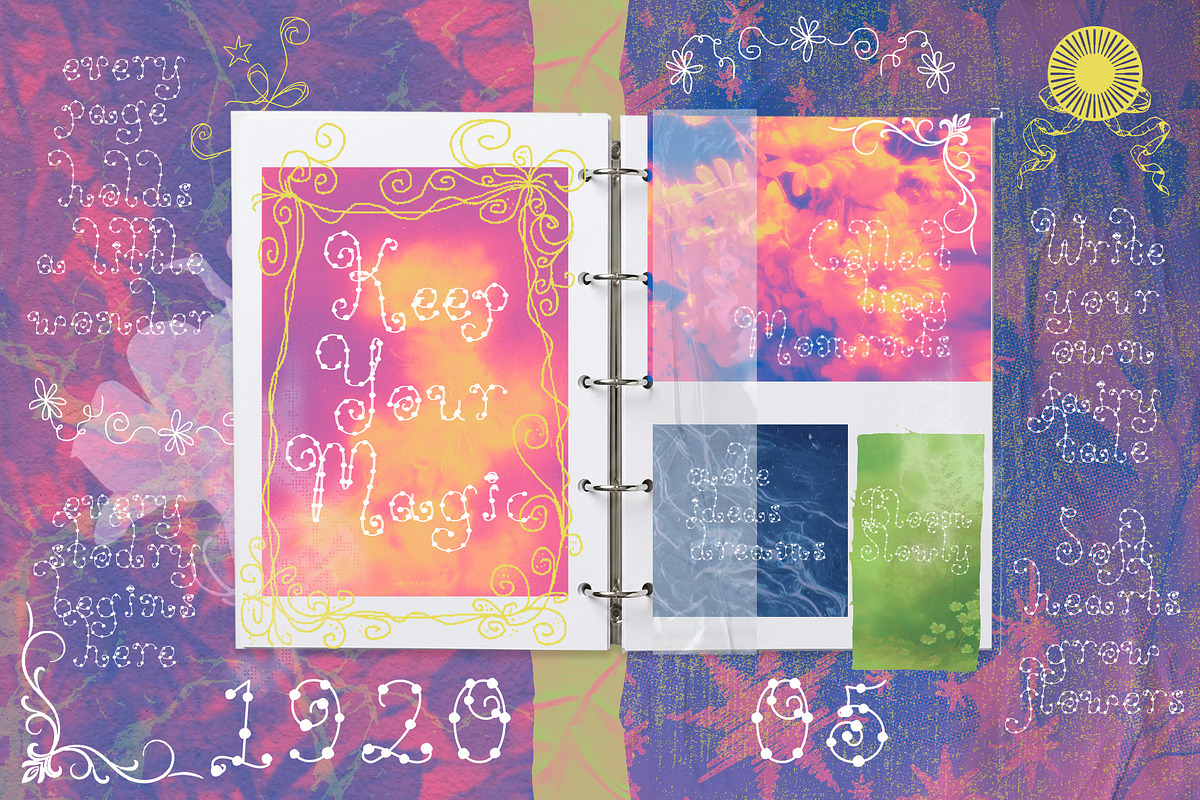 Polka Dots - Whimsical Font Bundle, a Sans Serif Font by Setara Langit CreativeStd (Photo 3 of 13)