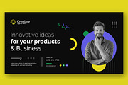 Business Web Banner Template, an UI Kit Template by CreativeShaper (Thumbnail 2 of 4)
