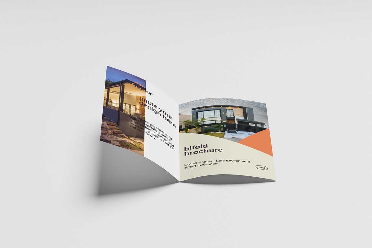 bifold brochure, a Brochure Template by kebunmockup (Photo 3 of 5)