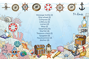 Sea Voyage Cute Animals, an Illustration by lokfrid (Thumbnail 9 of 12)