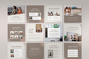 Yoga Instagram Template, a Social Media Template by Vulpixels.studio (Thumbnail 9 of 11)