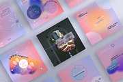 Outer Space Aesthetic Instagram, a Social Media Template by maaariabouvier (Thumbnail 4 of 6)