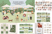 Summer in park illustration bundle, a Person Illustration by LyubovZaytseva (Thumbnail 4 of 9)