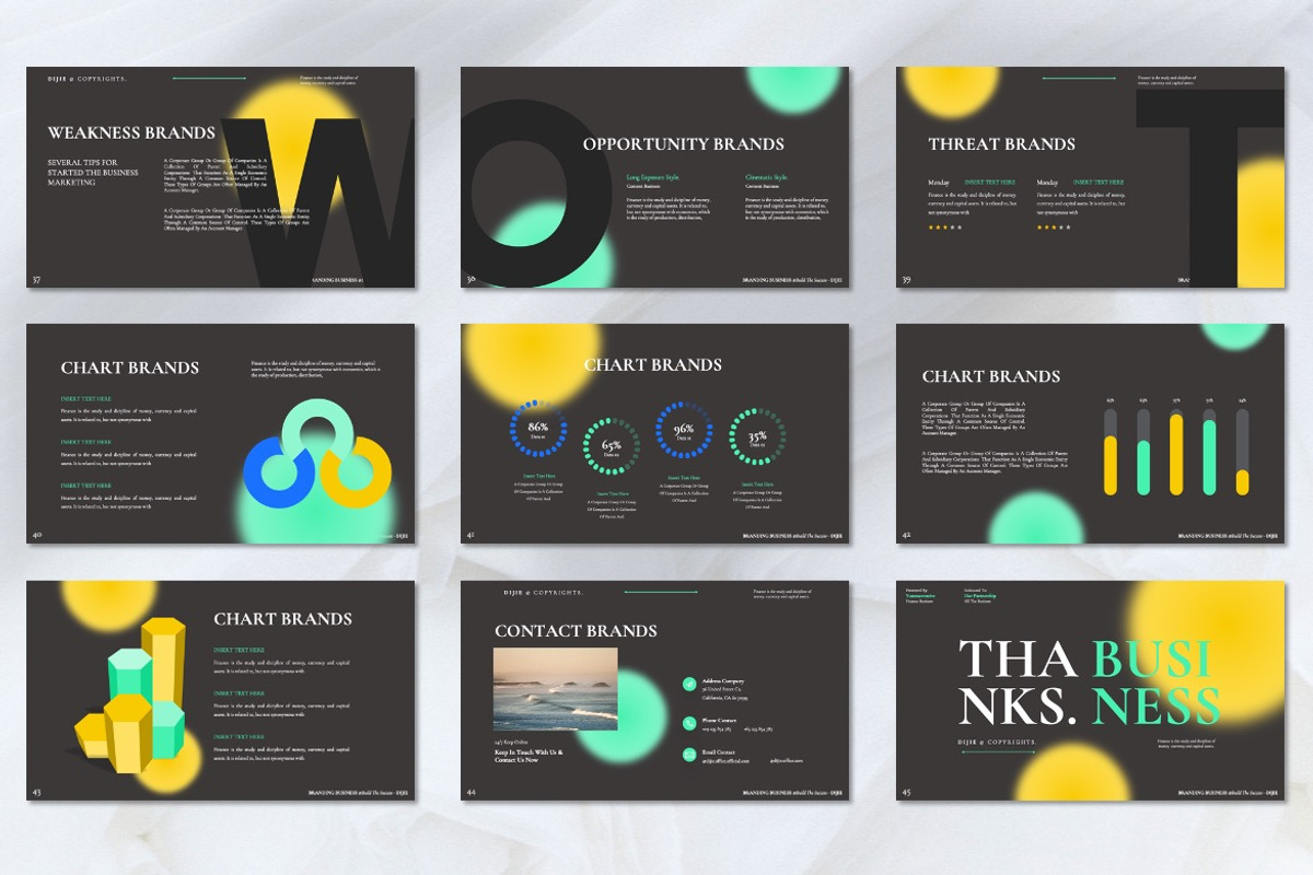 Dijie - BusinessBranding Googleslide, a Presentation Template by Dhabee (Photo 7 of 7)