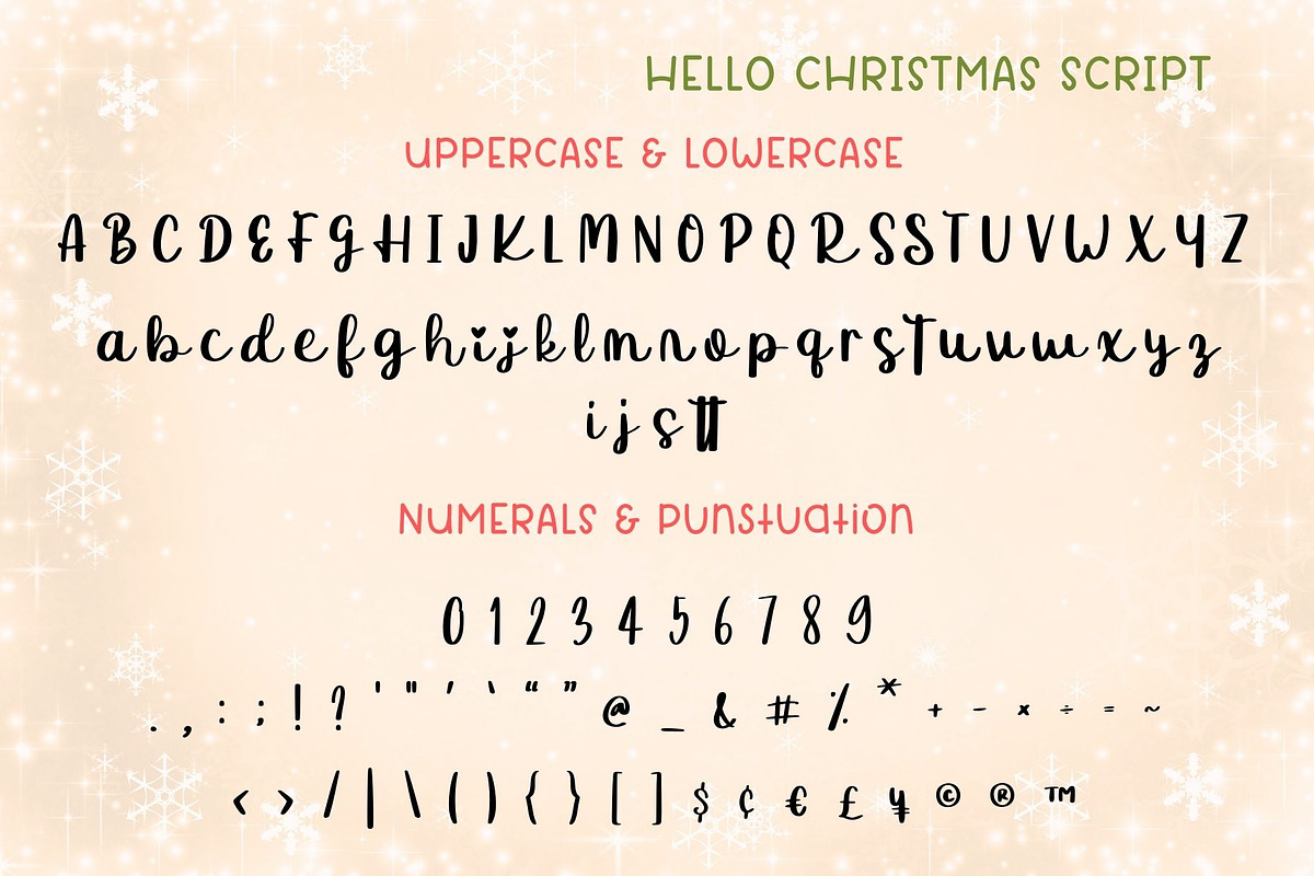Hello Christmas - Font Duo, a Handwritten Font by AnningArts (Photo 9 of 9)