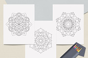 Sacred Geometry Mandala Coloring Boo, a Graphic by MISTstudioDesign (Thumbnail 2 of 8)