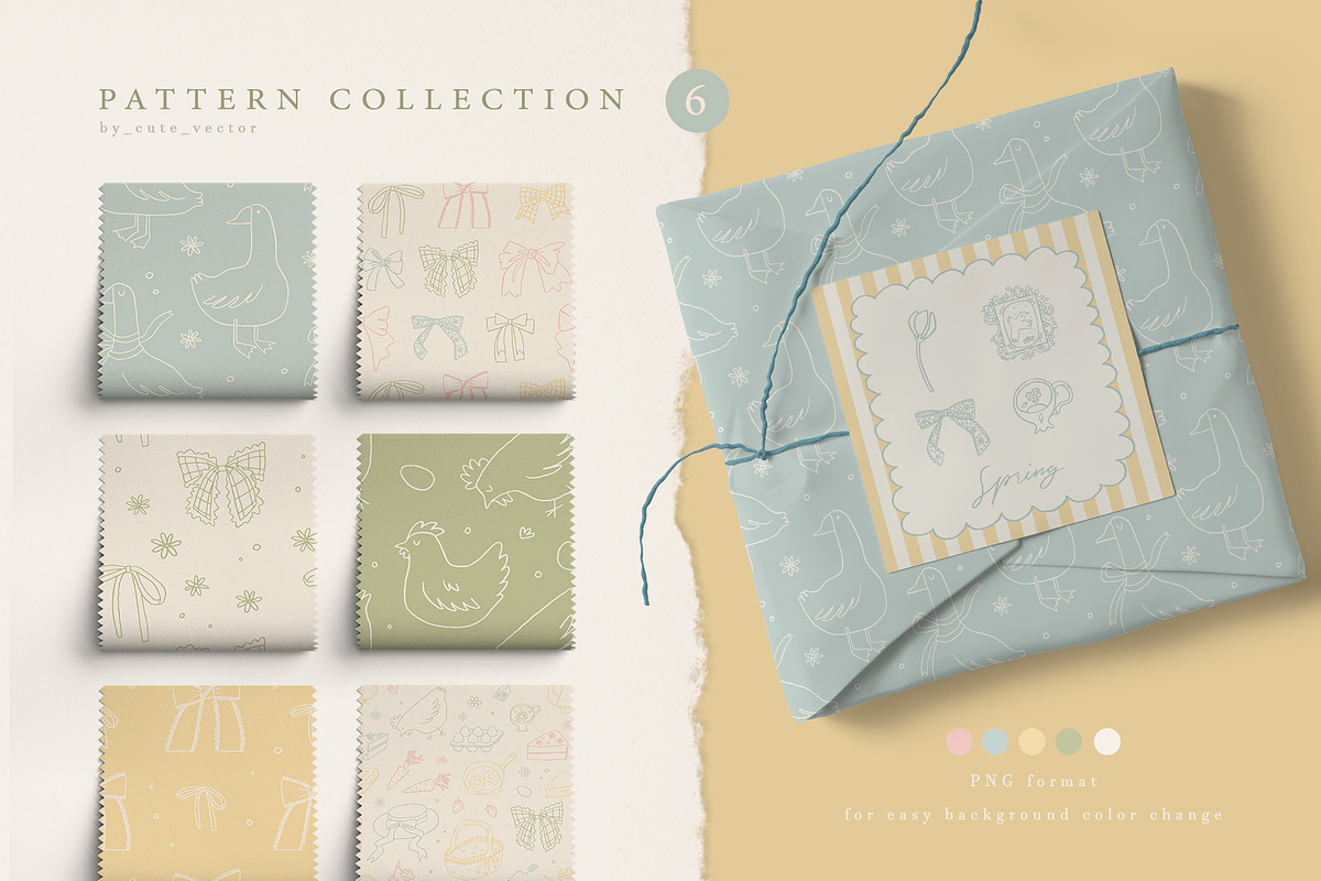 4 Seasons Cottagecore Cipart Bundle, a Seasonal Illustration by Cute Atelier (Photo 31 of 36)