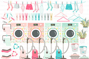 Cleaning, Household Chores, an Illustration by Mia's Graphic Design (Thumbnail 4 of 9)