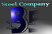Steel Company 3D Logo Model, an Object 3D Model by Temer (Thumbnail 4 of 4)