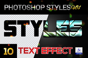 10 Creative Photoshop Styles V81