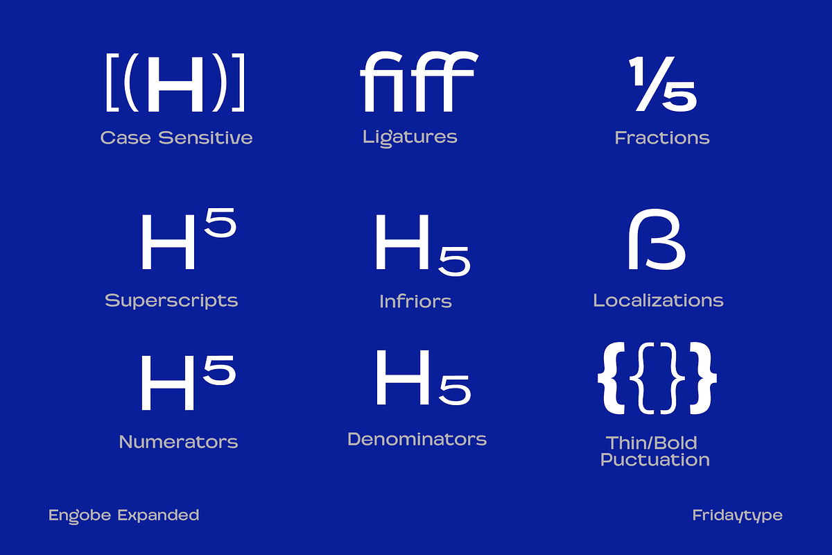 Engobe Expanded, a Sans Serif Font by Fridaytype (Photo 9 of 12)