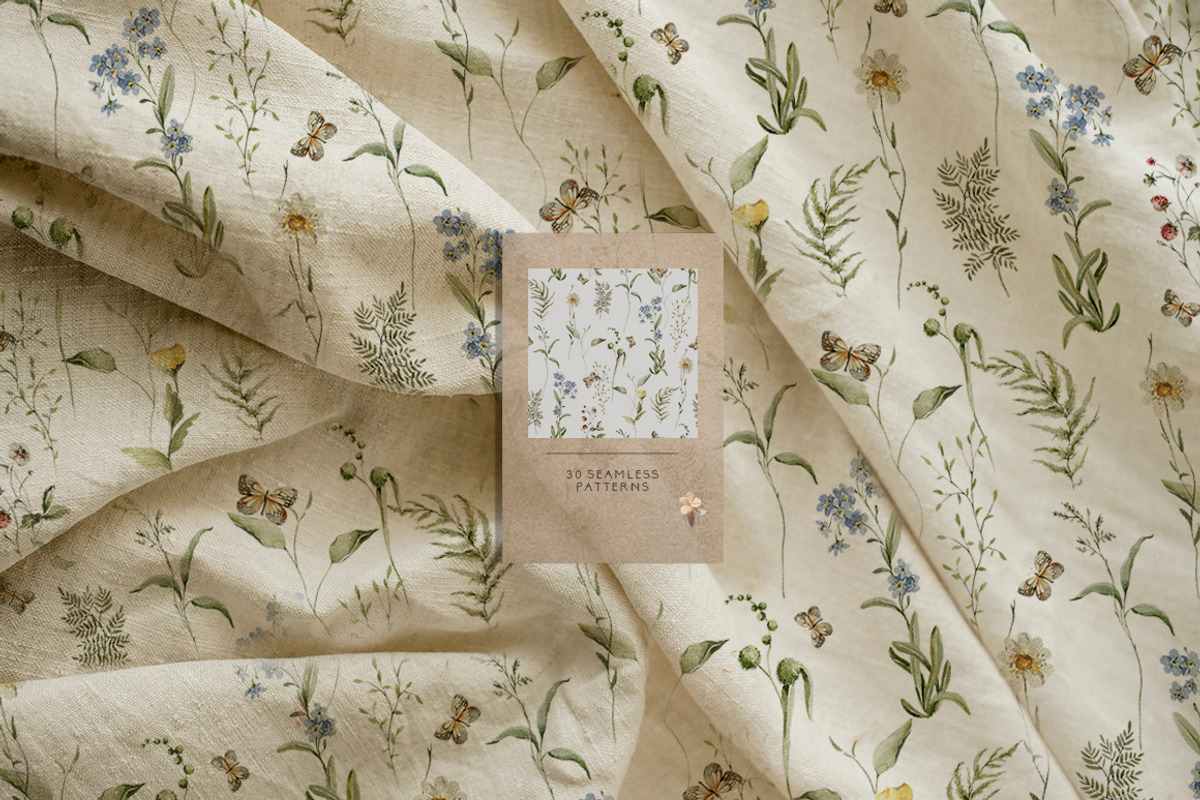 Woodland kids patterns Cute animals, an Animal Illustration by 60secondsArt (Photo 10 of 16)