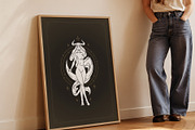 Taurus Zodiac Wall Art, a Person Illustration by Vasya Kobelev (Thumbnail 4 of 7)