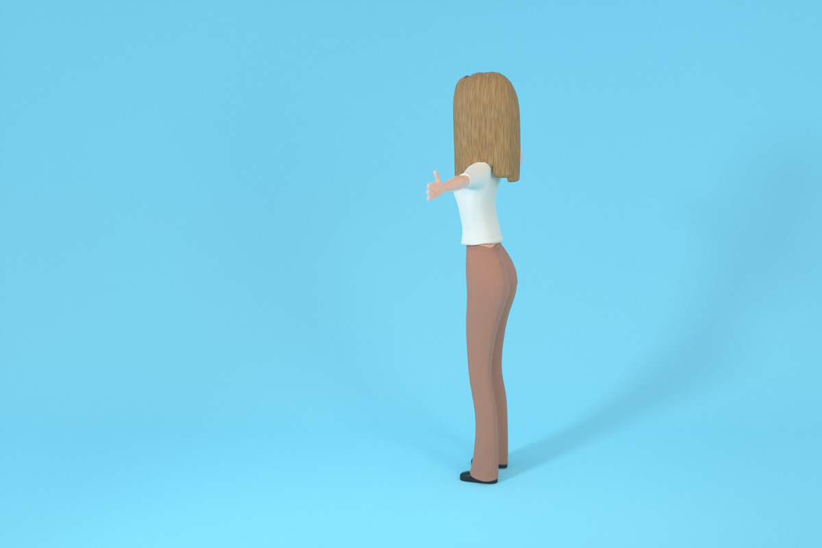Female Character Lucy, a Characters & Person 3D Model by 3DTreatment (Photo 20 of 32)