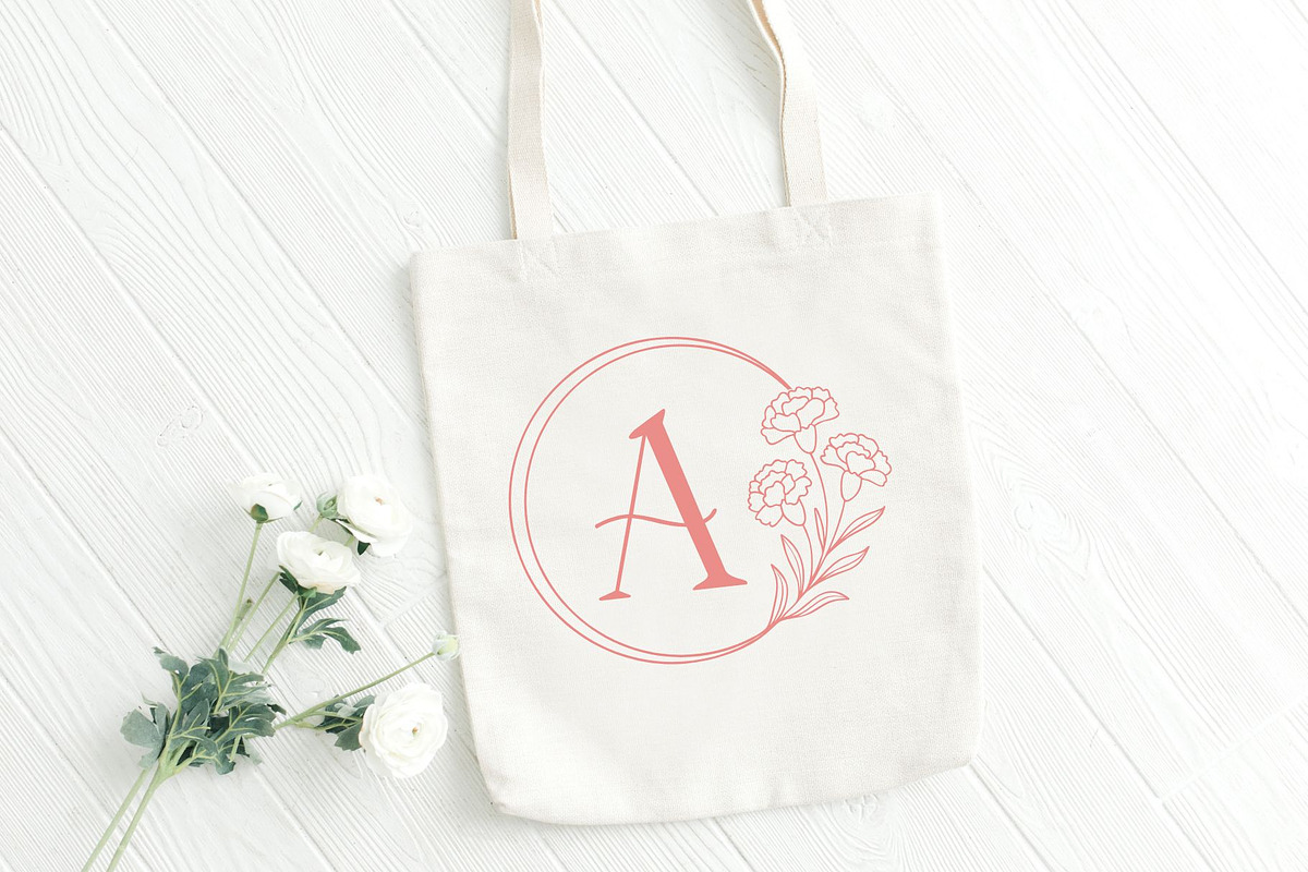 Ravina Monogram Font, a Symbol Font by AnningArts (Photo 3 of 7)