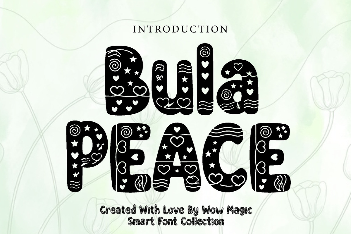 Mega Seasonal Font Bundle, a Sans Serif Font by Wow Magic (Photo 4 of 20)