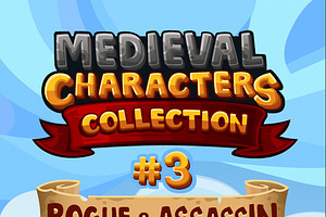 Medieval Game Sprites Characters 3