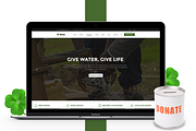 Hugs Charity/Nonprofit Template PSD, a Websites & App Template by No.13 (Thumbnail 1 of 6)