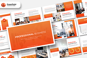 Professional Business - PowerPoint, a Presentation Template by artchiles_design