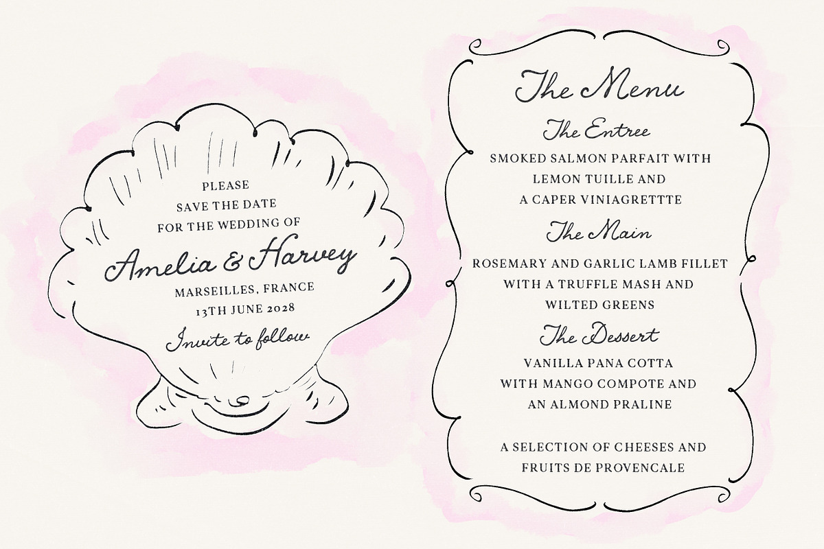 The Marigold Grand Font Duo, a Handwritten Font by Nicky Laatz (Photo 3 of 23)