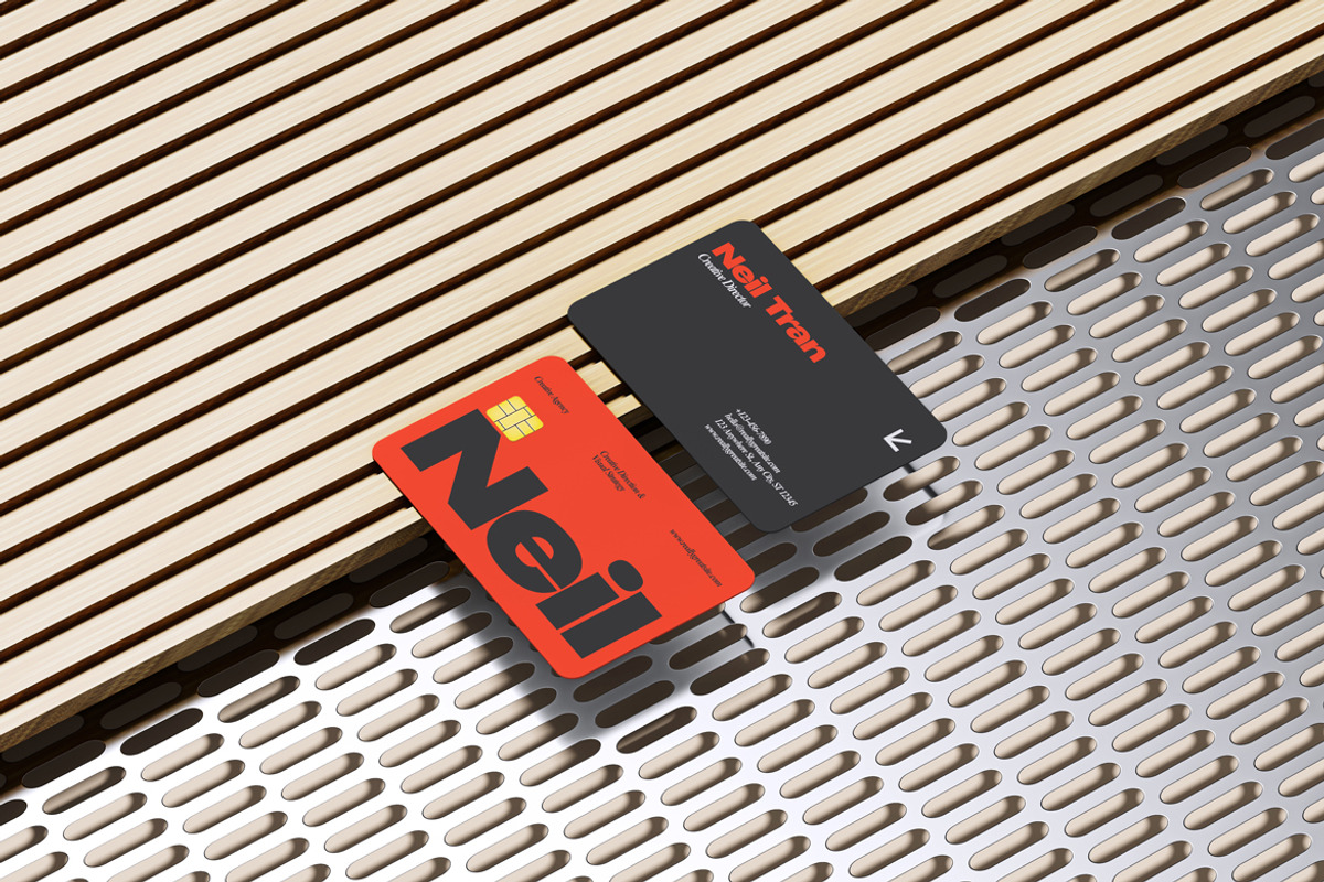Credit Card Mockup, an Advertising Mockup by Creative_A23 (Photo 2 of 4)