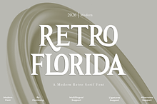 Retro Florida – A Modern Retro Serif