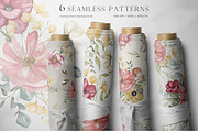 HONEY FLOWERS. watercolor collection, a Decorative Illustration by Ooh Lily (Thumbnail 4 of 15)