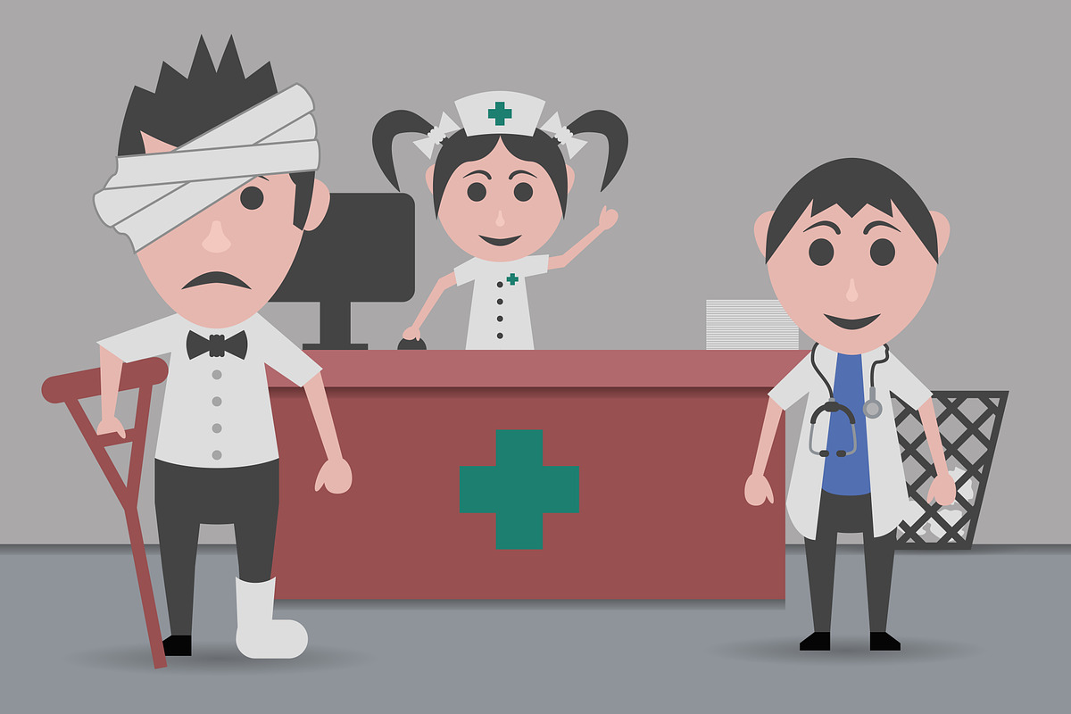 23 dolls and health backgrounds, a Healthcare Illustration by noche (Photo 4 of 23)