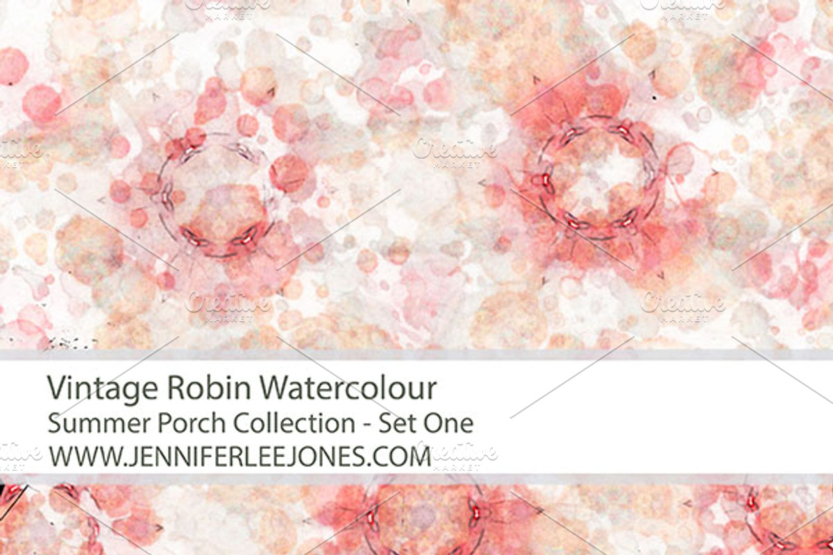 Vintage Robin Watercolour, a Food Illustration by Jennifer Lee Jones (Photo 4 of 5)