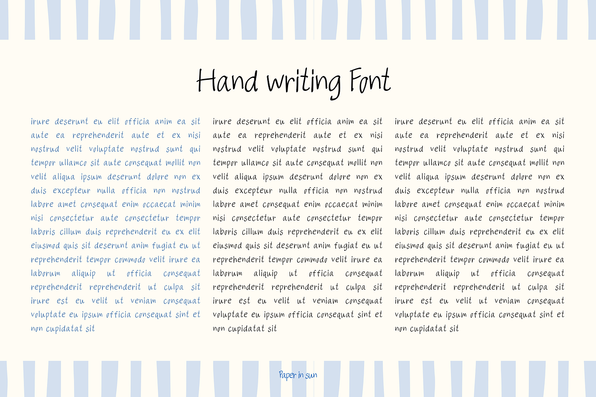 Happy Birthday Font, a Handwritten Font by paperinsun (Photo 6 of 6)