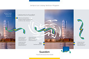 Sweden flag ribbon vector, a Templates & Theme by Simbos (Thumbnail 4 of 9)