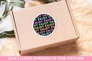 Pastel Neon Packaging Stickers, a Stationery Template by SunshineStudioBoutique (Thumbnail 5 of 9)