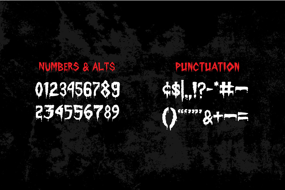 CRYPDRIP Typeface, a Handwritten Font by ANDR35 (Photo 7 of 9)
