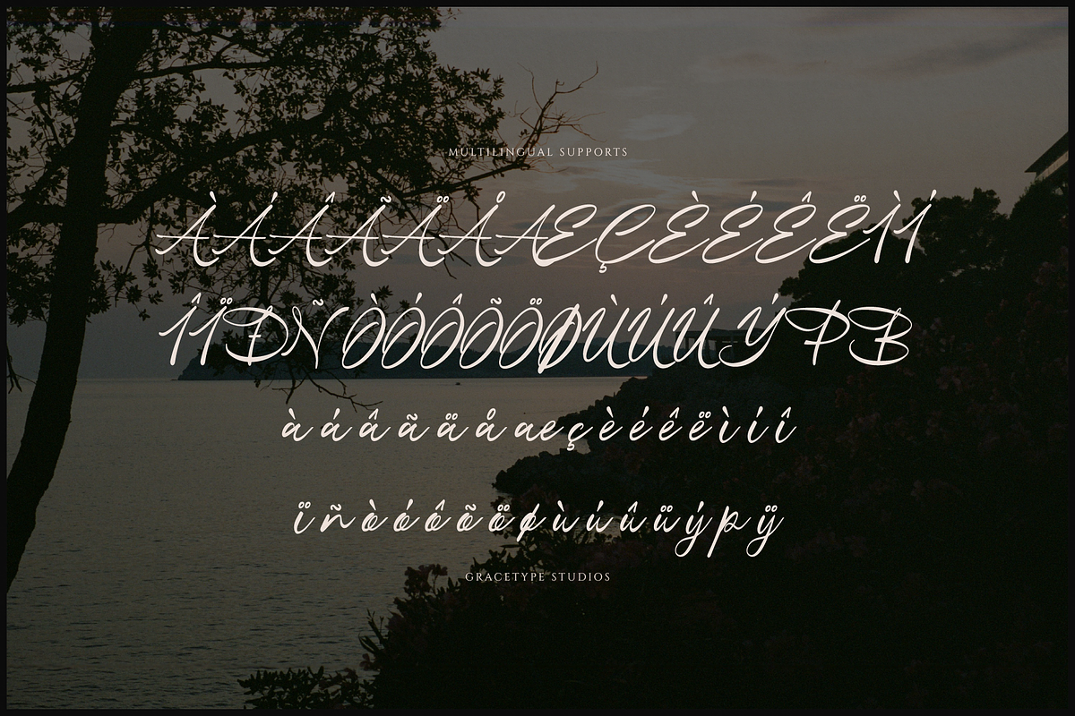 Dialetika | Handwritten Script, a Script Font by gracetype_studio (Photo 11 of 12)