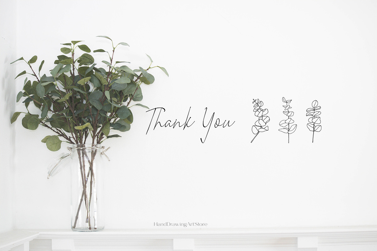 Eucalyptus, a Person Illustration by Hand drawn Boutique (Photo 8 of 8)