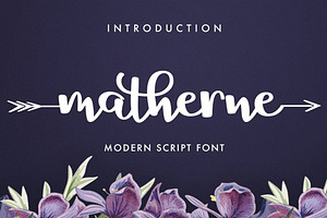 Matherne Script