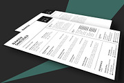 Resume/ cover letter professional, a Resume Template by kamalrawat_gd (Thumbnail 2 of 3)