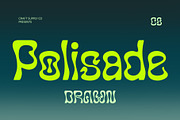 CS Polisade Drawn, a Sans Serif Font by Craft Supply Co. (Thumbnail 1 of 8)