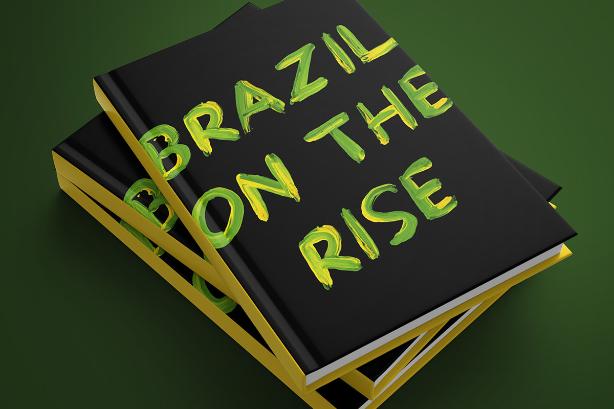 Brazil Paint Font, a Font by Handmadefont (Photo 4 of 9)