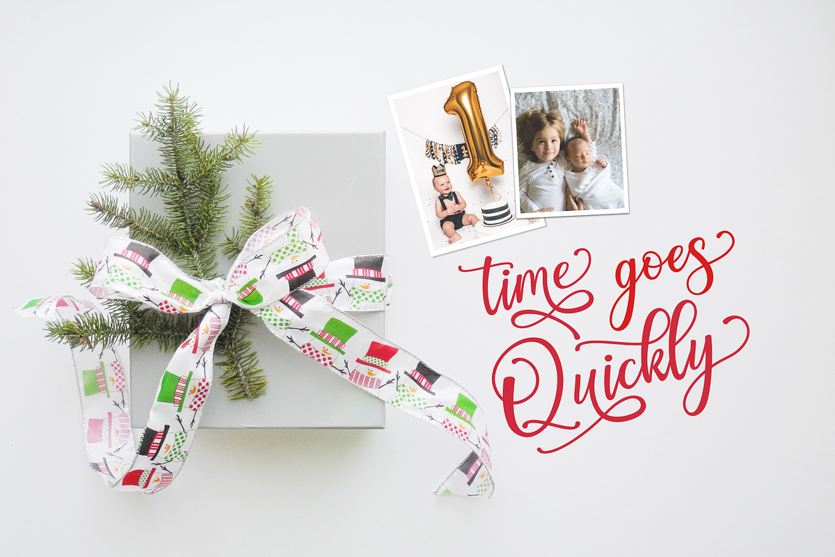 Happy Birthday // Pretty font preview 4