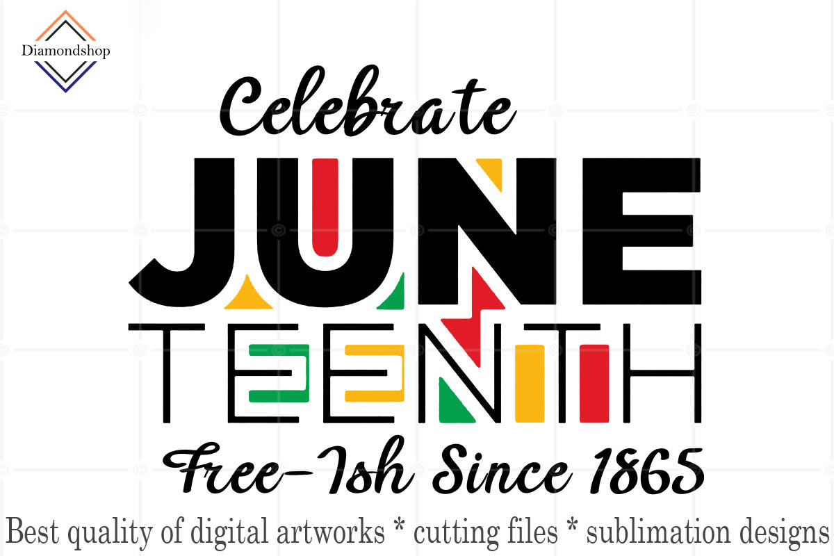Combo Juneteenth Sublimation Design, a Decorative Illustration by DiamondShop (Photo 13 of 21)