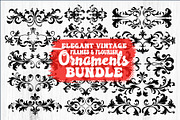 Elegant Vintage Frames Ornament, a Graphic by BIPLOB EXPERT (Thumbnail 1 of 16)