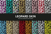 Leopard Skin Seamless Pattern Set., a Texture Graphic by Gomolach (Thumbnail 2 of 21)
