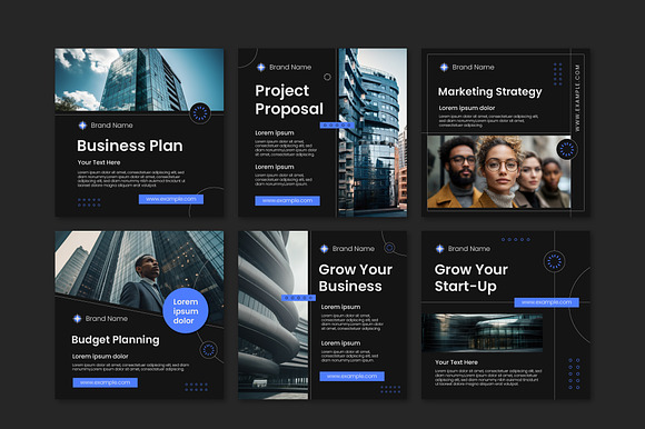 Business Social Media Template preview 2