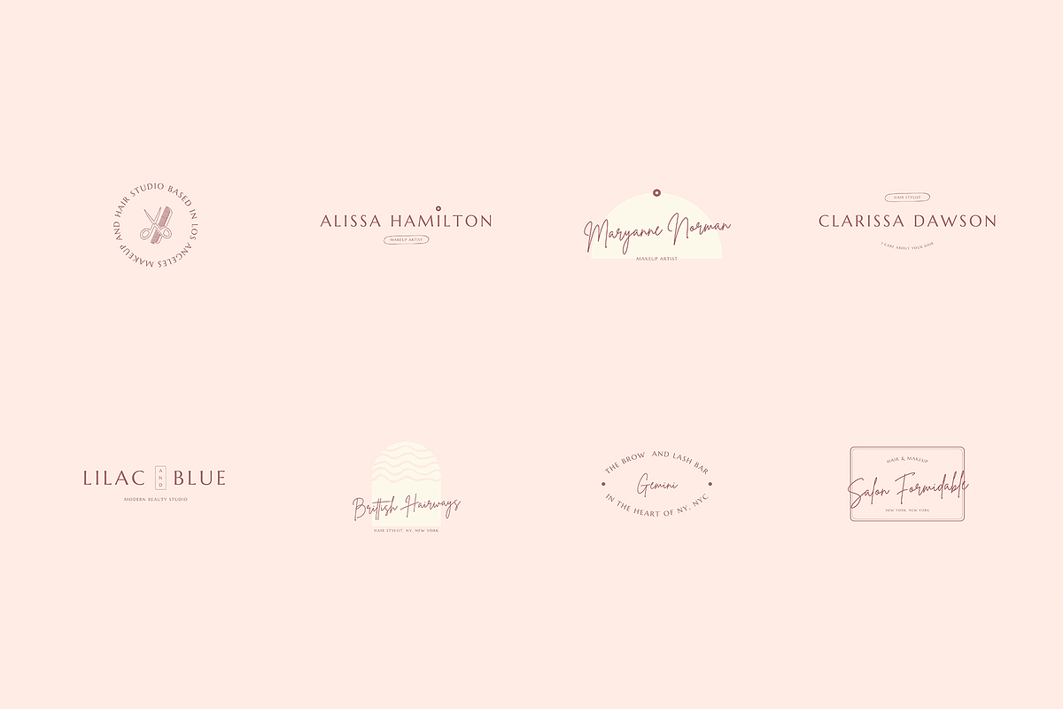 Beauty Logo Kit | Canva, a Branding & Logo Template by Ralony (Photo 6 of 10)
