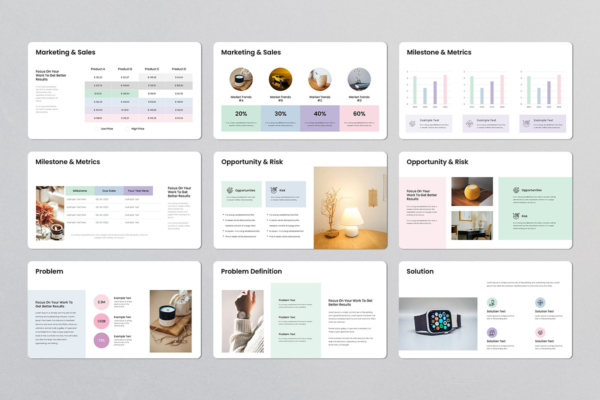 Business Plan Keynote Template, a Presentation Template by Design Vault (Photo 8 of 13)
