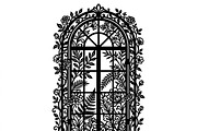 50 Floral French Window Ornament, a Decorative Illustration by Amazin_art (Thumbnail 16 of 29)